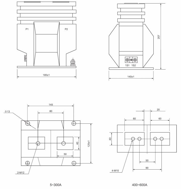LZX 10 LZZ 10 Current Transformer tuzhi