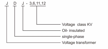 JDJ-3/6/10/12 Single-Phase Oil-Immersed Voltage Transformers (3–12kV) Thomas Electric JDJ 3 6 10 12 Oil Immersed Voltage Transformer type