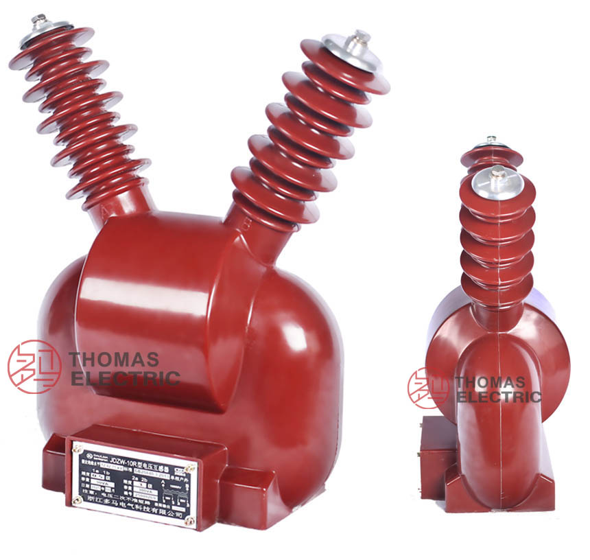JDZW-10R, JDZW2-10KV Outdoor Pillar Epoxy Resin Voltage Transformers built-in fuse Thomas Electric JDZW 10R JDZW2 10KV Pillar Resin Insulated Voltage Transformers show2
