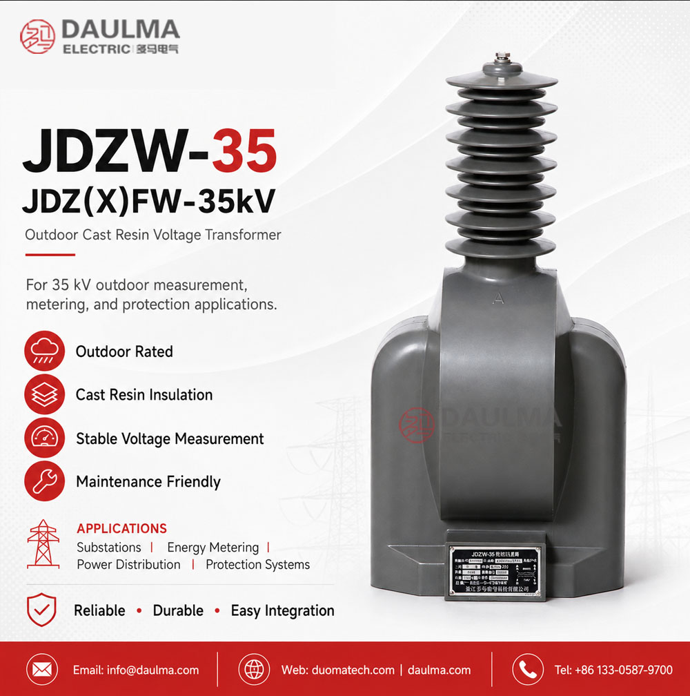 JDZW-35, JDZ(X)FW-35kV outdoor cast resin voltage transformers Thomas Electric JDZW 35 002