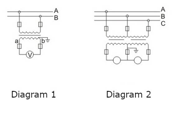 JDZW-10R, JDZW2-10KV Outdoor Pillar Epoxy Resin Voltage Transformers built-in fuse Thomas Electric JDZW1.2 10 The wiring diagram of JDZW 10R JDZW2 10 PT