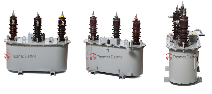 JLS 20KV outdoor oil immersed combined instrument transformer shows