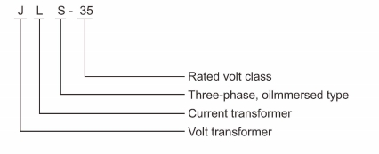 JLS 35 Model Outdoor Oil Immersed Combined Transformer type