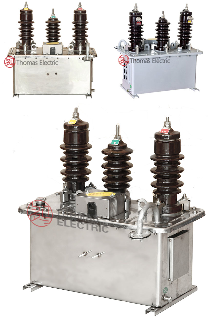 JLS-6, JLS-10KV oil-immersed combined transformers, three-phase outdoor Thomas Electric JLSZV 10 JLS 10KV oil immersed combined transformer show