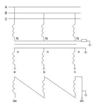 JSZW 10R Outdoor Combined Voltage Transformer wiring