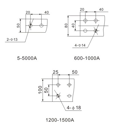 LCWD1 35 LABN1 35W2 Compact Oil Insulated Outdoor Current Transformer wiring