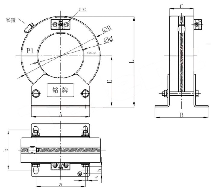 LXK 120 Open type Zero Sequence Current Transformer Indoor Cast Resin Installation and Maintenance