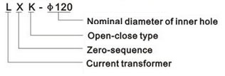 LXK 120 Open type Zero Sequence Current Transformer Indoor Cast Resin type