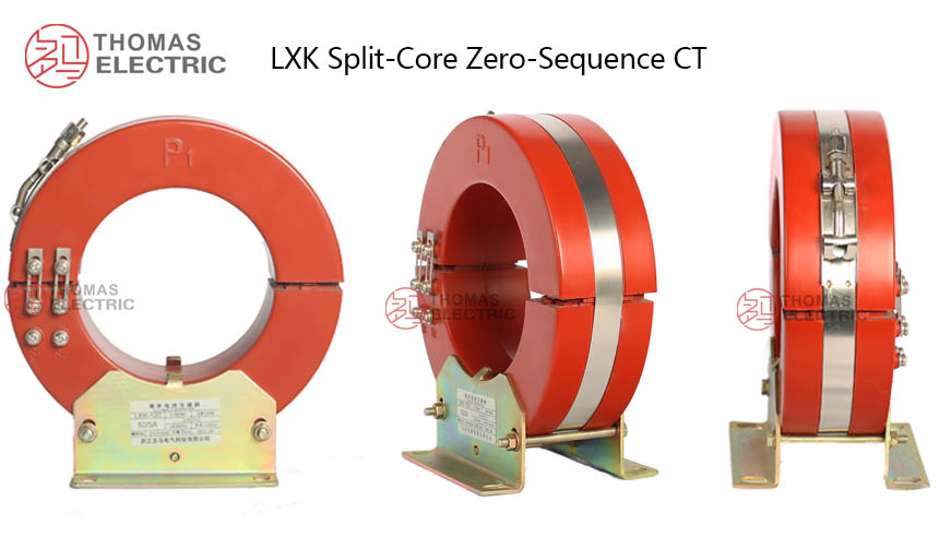 LXK 120 Split Core Zero Sequence Current Transformer for Ground Fault 1