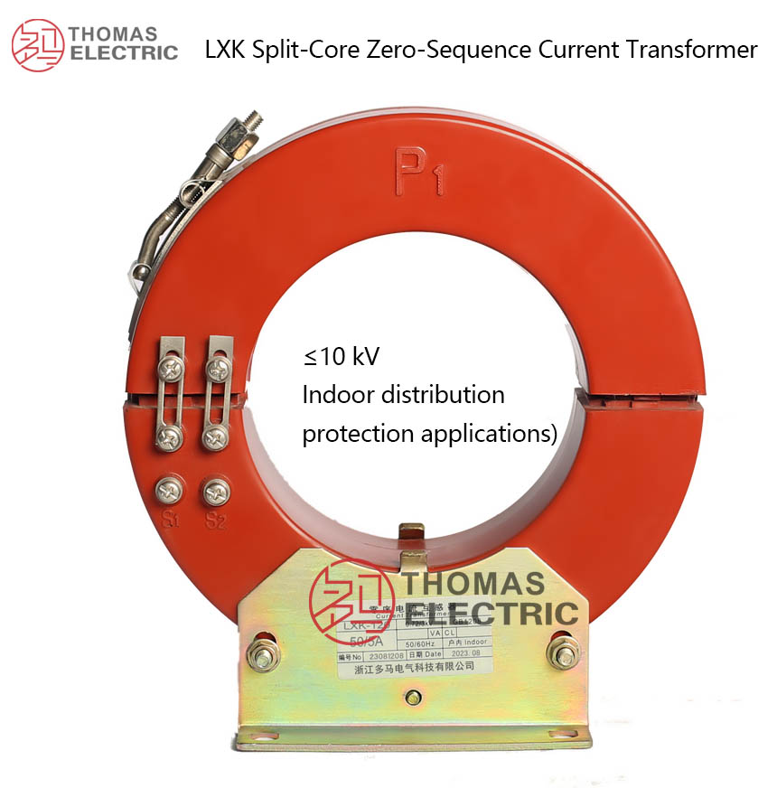LXK 120 Split Core Zero Sequence Current Transformer for Ground Fault 2