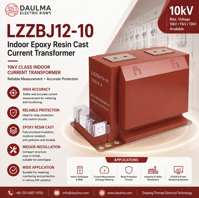 LZZBJ9-12/150B/3s fully-enclosed epoxy resin current transformer Thomas Electric LZZBJ12 10——1