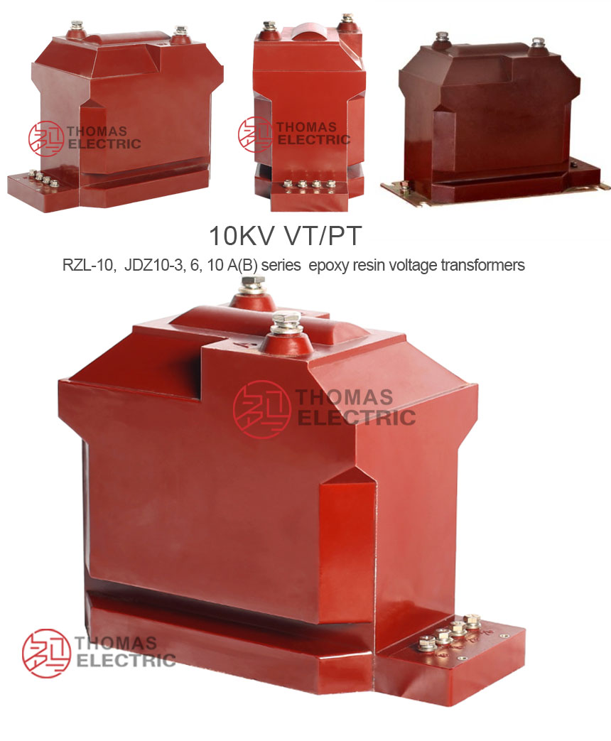 RZL-10 / JDZ10 3–10kV Epoxy Resin Voltage Transformer | IEC 61869 Thomas Electric RZL 10 JDZ10 3.6.10AB voltage transformers Show
