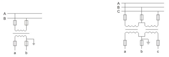 RZL-10 / JDZ10 3–10kV Epoxy Resin Voltage Transformer | IEC 61869 Thomas Electric RZL 10 JDZ10 3.6.10AB voltage transformers wiring diagram