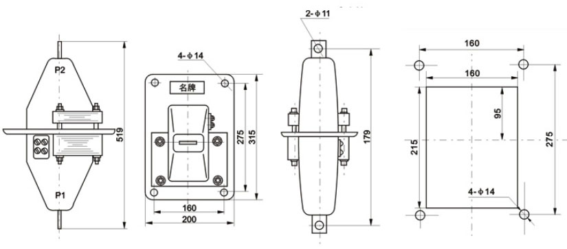 Installation and Dimensions