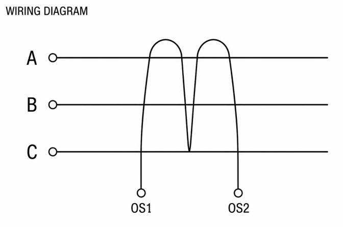 LXKW 120 Zero Sequence CT wiring diagram