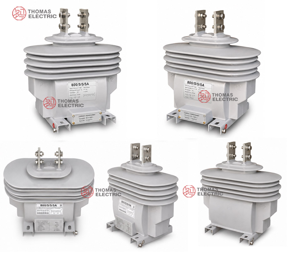 LZZBJW-10/185/4S Outdoor Epoxy Cast-Resin Current Transformer Product Display