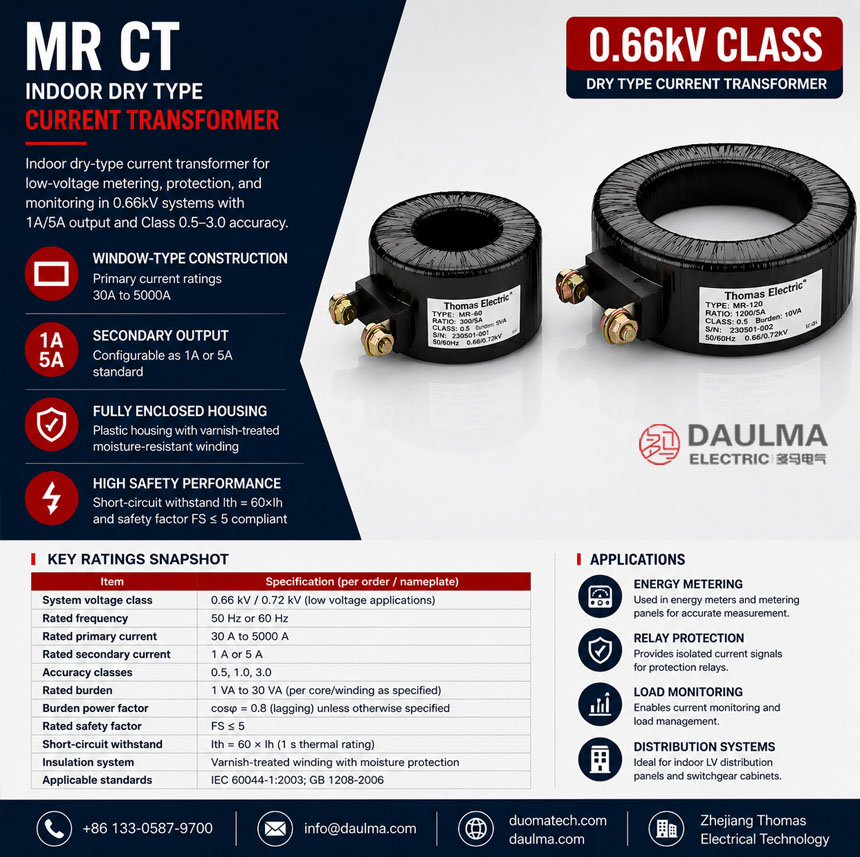 MR 0.5 Current Transformer ad image