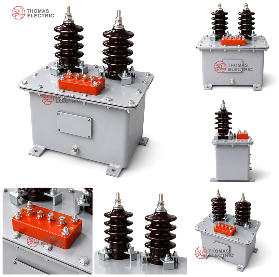 LJW-10, LJWD-12, 13,8 kV Olie-geïmmersseerde staalbehuiste buite-lugstroomtransformator Thomas Electric Type Current Transformer product display 8