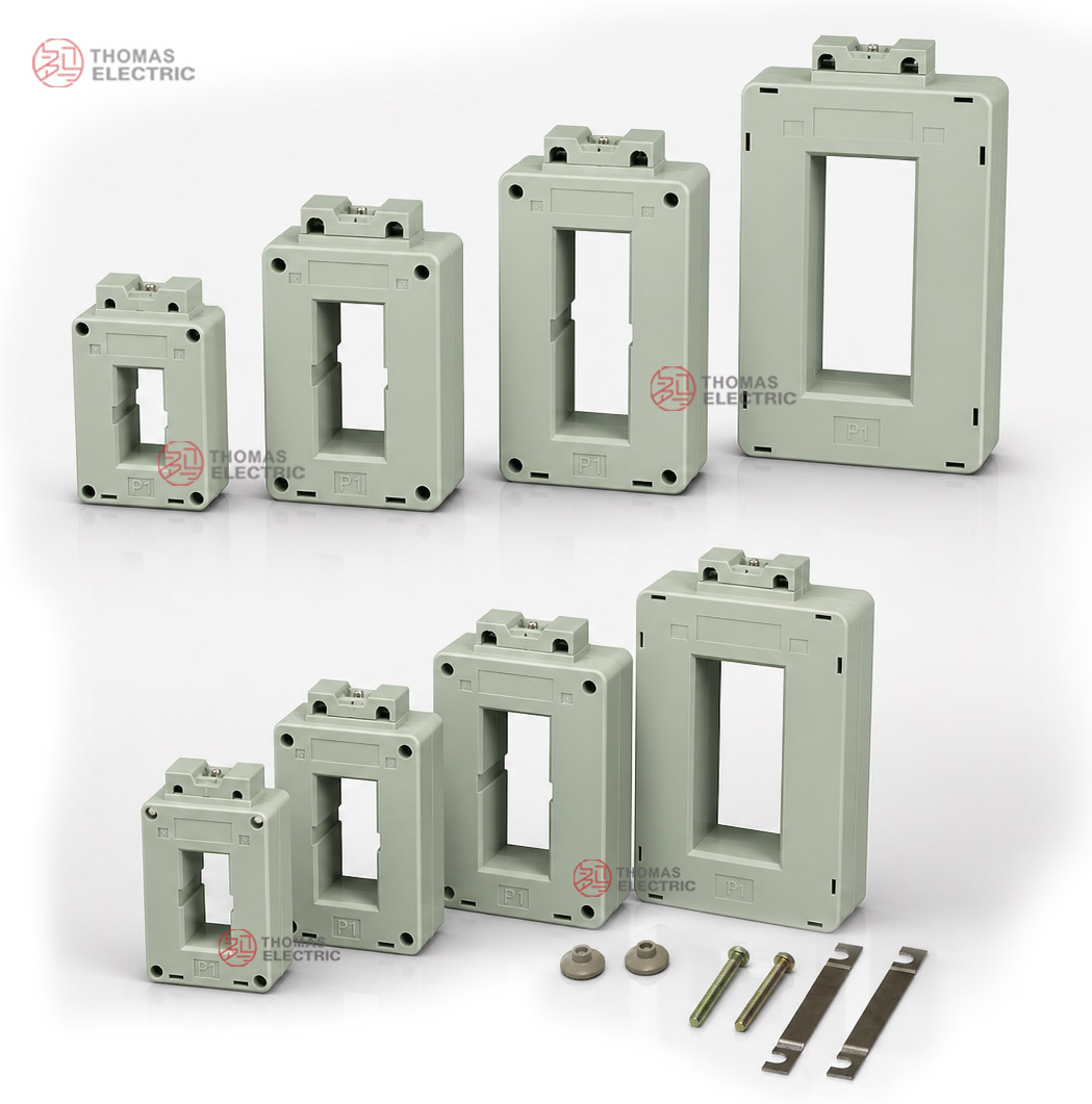 BH-0.66 IV vertical square-hole current transformer product display