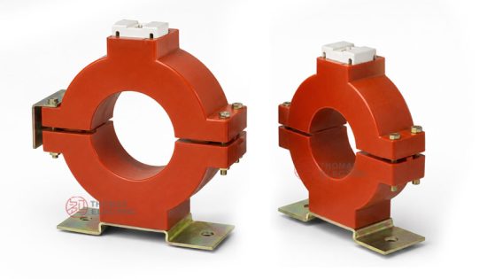LMZC-0.5 φ80, φ100, φ120 przekładnik prądowy z rdzeniem rozdzielczym, żywiczny