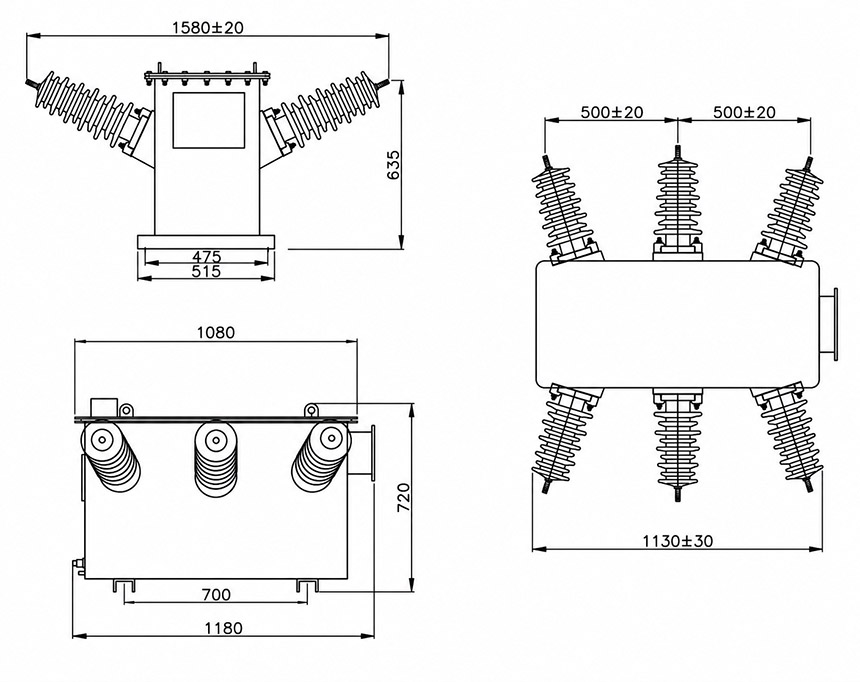 Installation and Dimensions