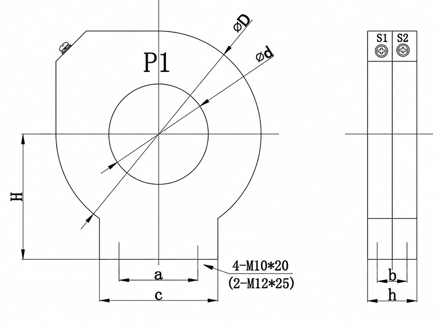 Installation and Dimensions
