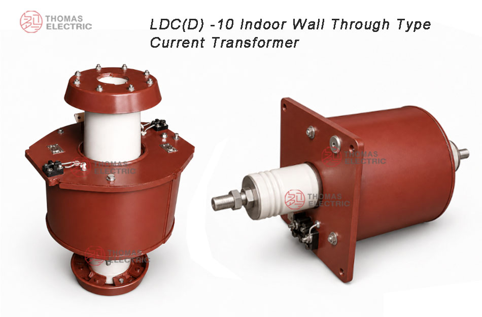 محول التيار LDC-10، LDCD-10 للتركيب الداخلي على الحائط، 10 كيلو فولت – 12 كيلو فولت Thomas Electric عرض المنتج