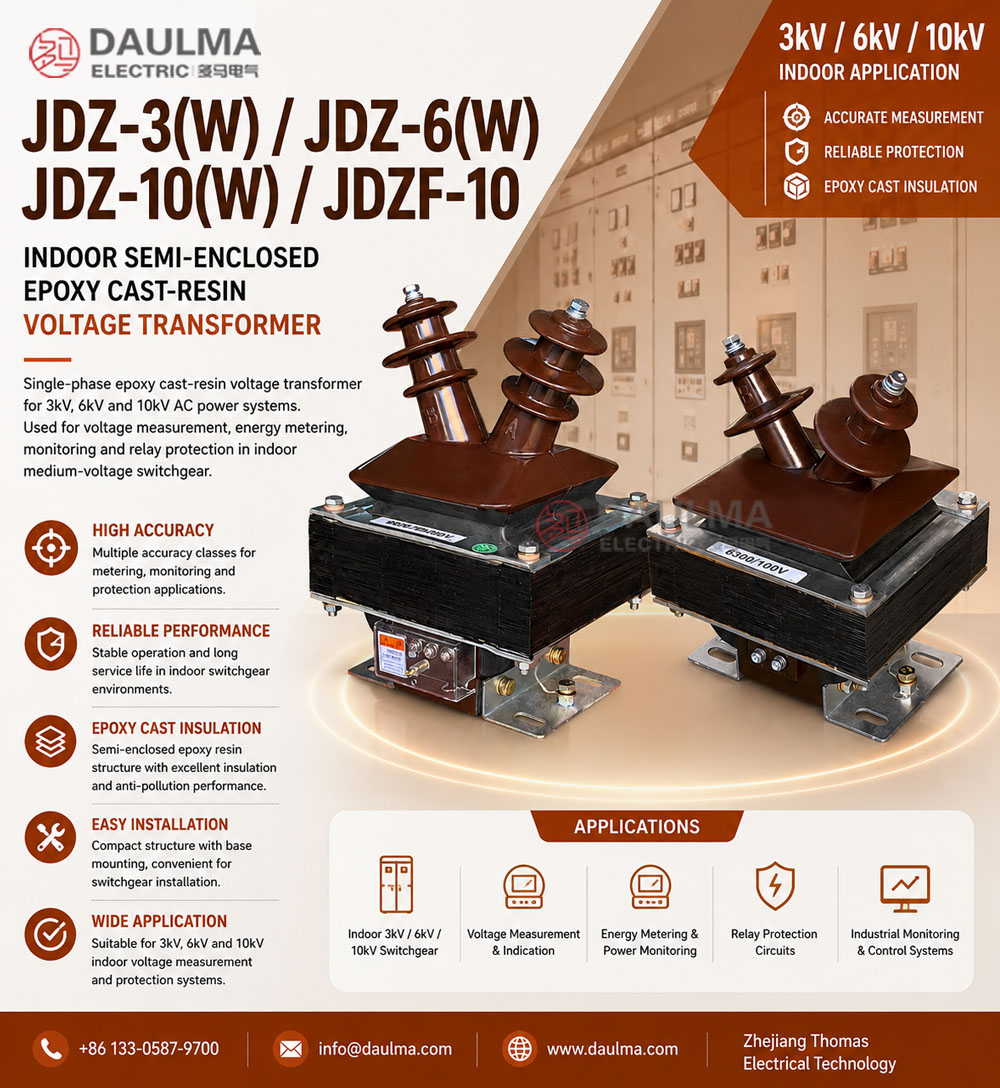 JDZ JDZF 3 6 10W Current Transformer AD image