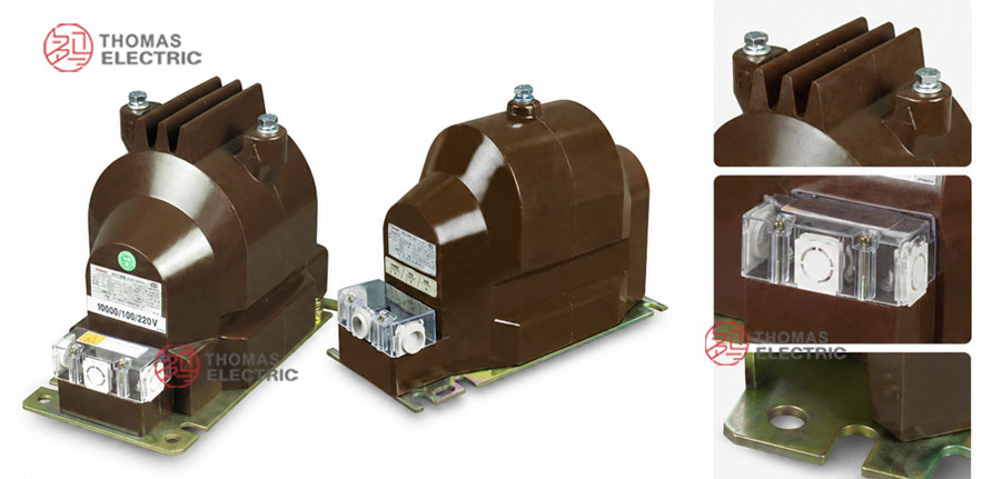 JDZ11-10A/185 / UNZ10 Indoor Fully Enclosed Epoxy Cast-Resin Voltage Transformer Thomas Electric JDZ11-10A/185 / UNZ10 Indoor Fully Enclosed Epoxy Cast-Resin Voltage Transformer Product Display