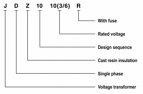 JDZ8-3/6/10R/190 Indoor Fused Epoxy Cast-Resin Voltage Transformer Thomas Electric JDZ8-3/6/10R/190 Indoor Fused Epoxy Cast-Resin Voltage Transformer Product Type