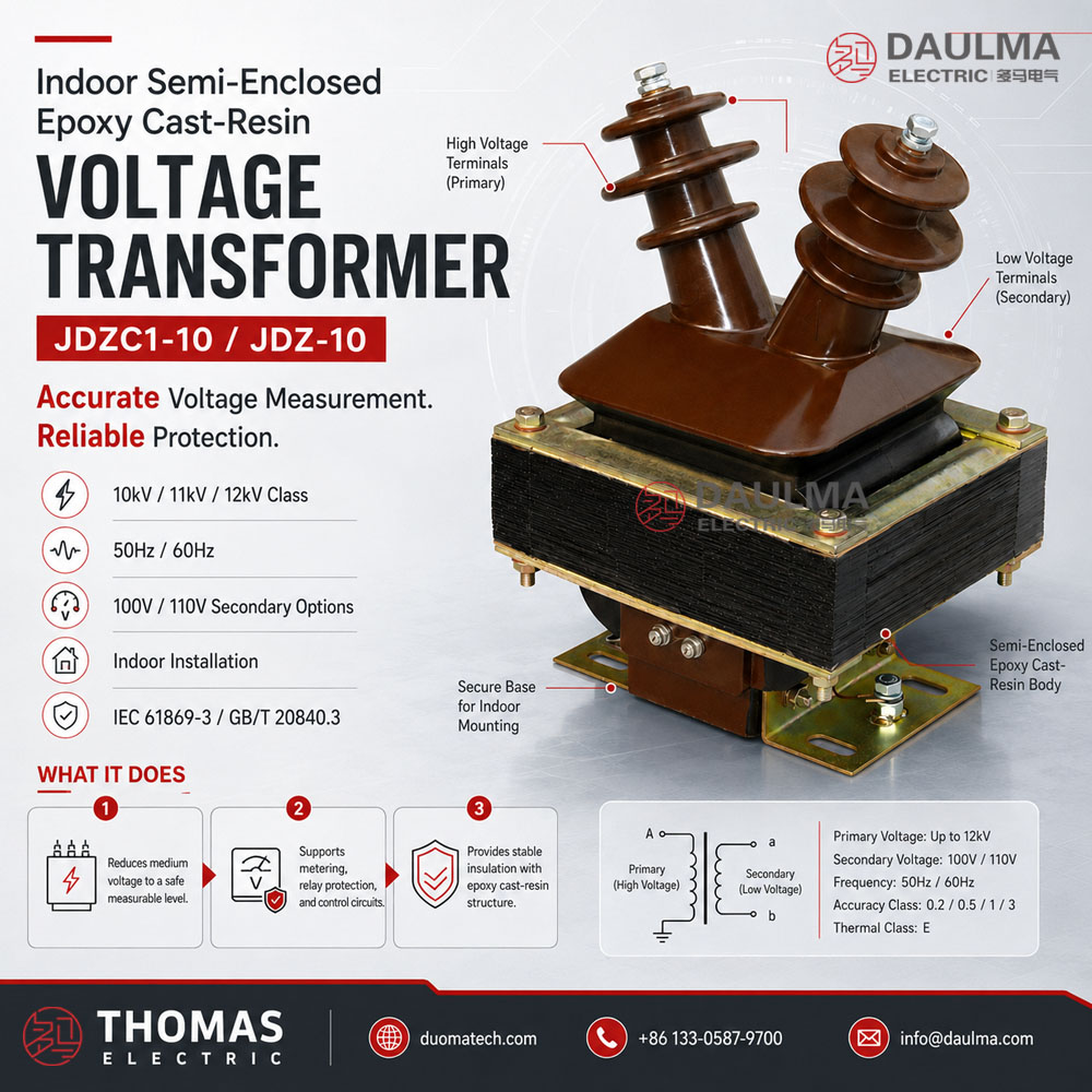 JDZC1-10 / JDZ-10 Semi-ingeslote epoksie gegote hars spanningstransformator Thomas Electric JDZC1-10 / JDZ-10 Semi-ingeslote Epoksie Gegote Hars Spanningstransformator Produk Vertoning