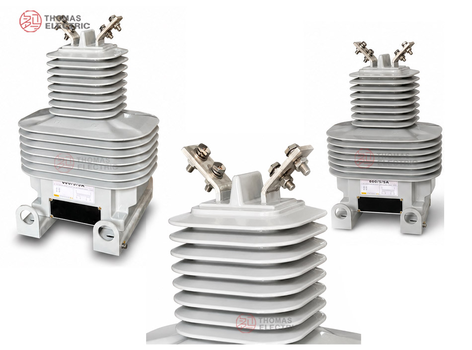 LZZBJ71-35W GY Outdoor Epoxy Resin Cast Current Transformer Thomas Electric LZZBJ71-35 / LZZBJ71-35W GY Outdoor Epoxy Resin Cast Current Transformer Product Display