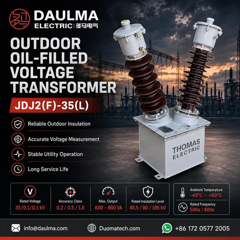 JDJJ2-35 voltage transformer installation