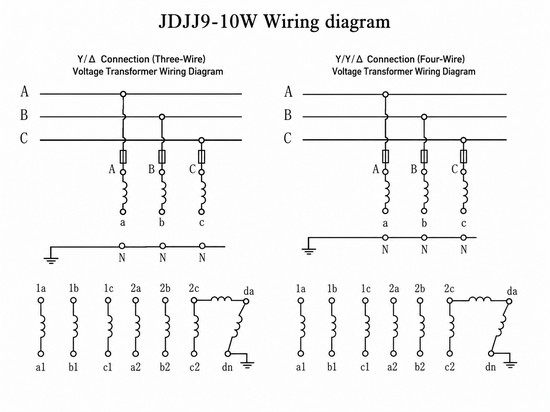 JDJJ9-10W وائرنگ کا خاکہ