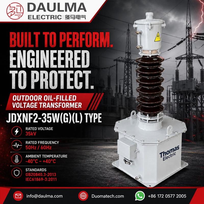 JDXNF2-35W(G)(L) voltage transformer installation