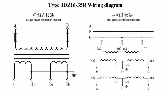 JDZ16-35R Bedradingsdiagram