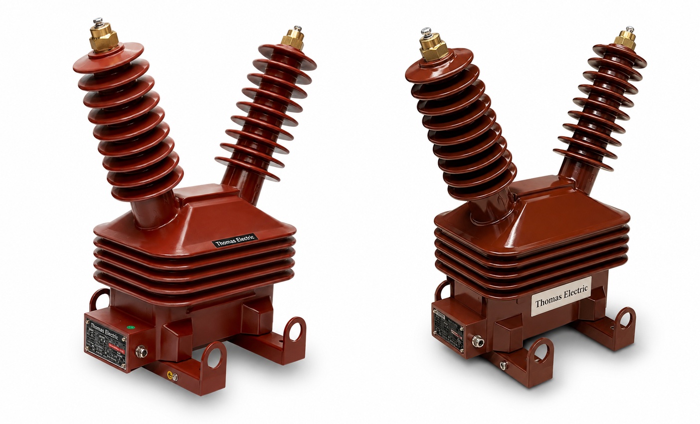 JDZW-35R/280 JDZX(F)W Outdoor Epoxy Cast-Resin Voltage Transformer, Built-in Fuse Thomas Electric JDZW-35R voltage transformer details