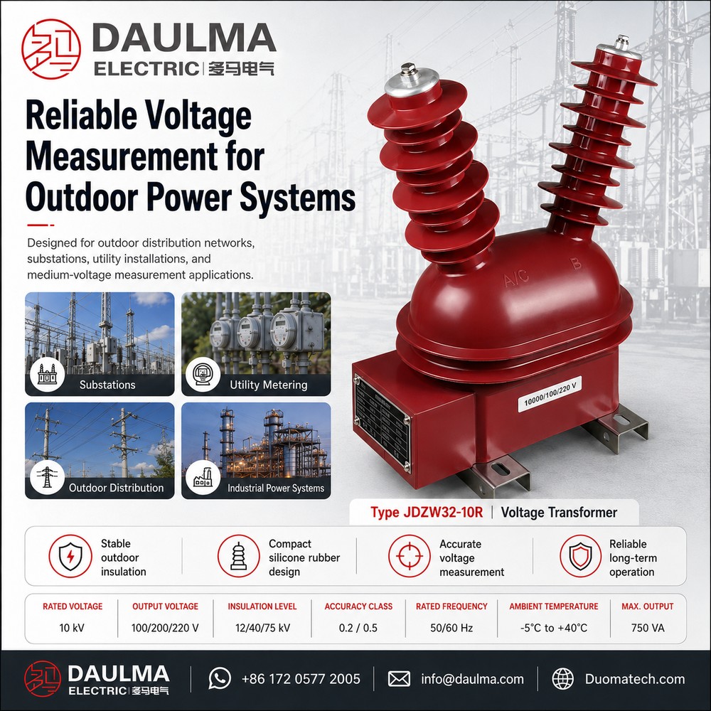 JDZW32 10R Outdoor Silicone Rubber Voltage Transformer product poster 02