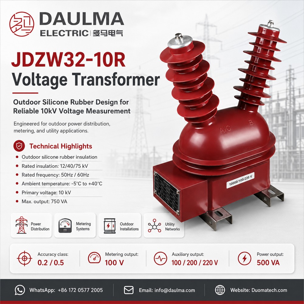 JDZW32 10R Outdoor Silicone Rubber Voltage Transformer product poster 03
