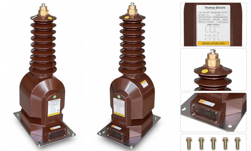JDZX12-35R 35kV Voltage Transformer Detail View