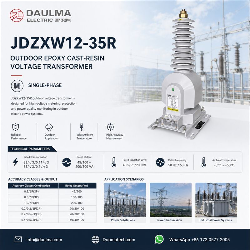 JDZXW12-35R voltage transformer poster 1