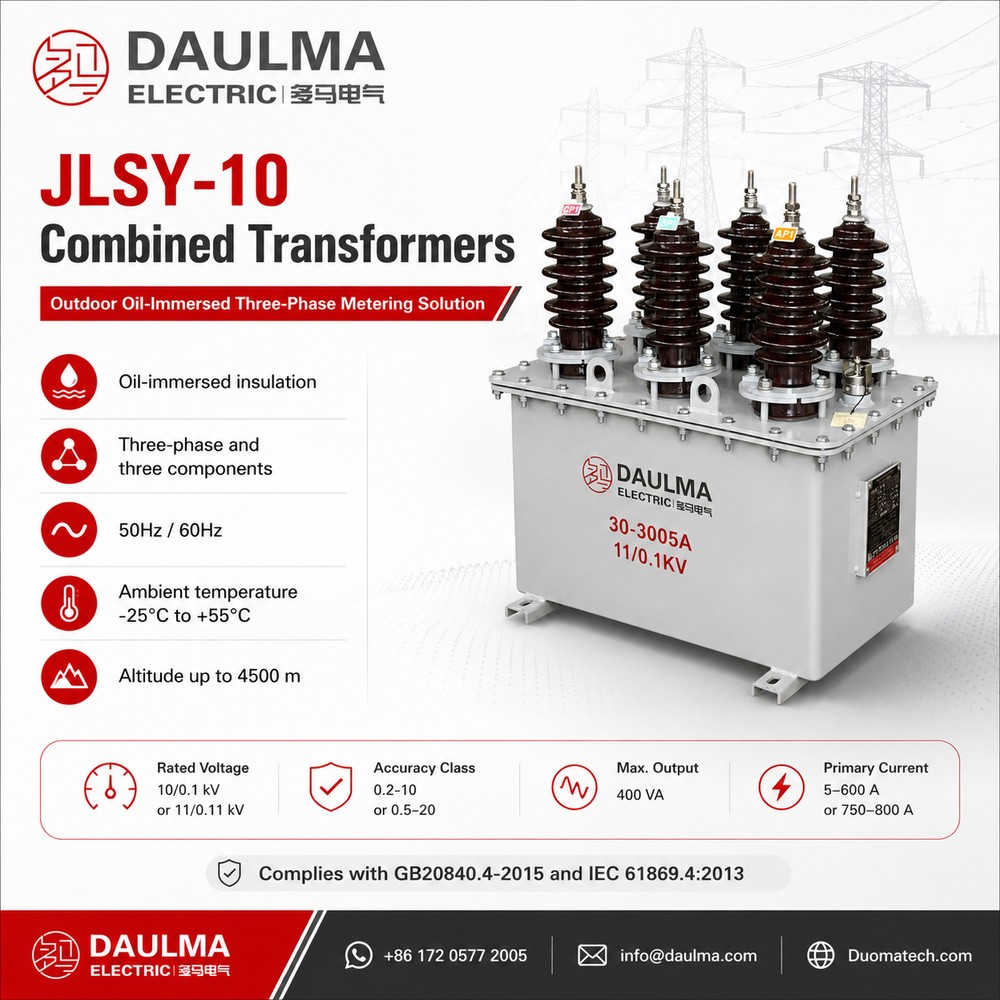 JLSY-10 Product Display - Combined Transformers
