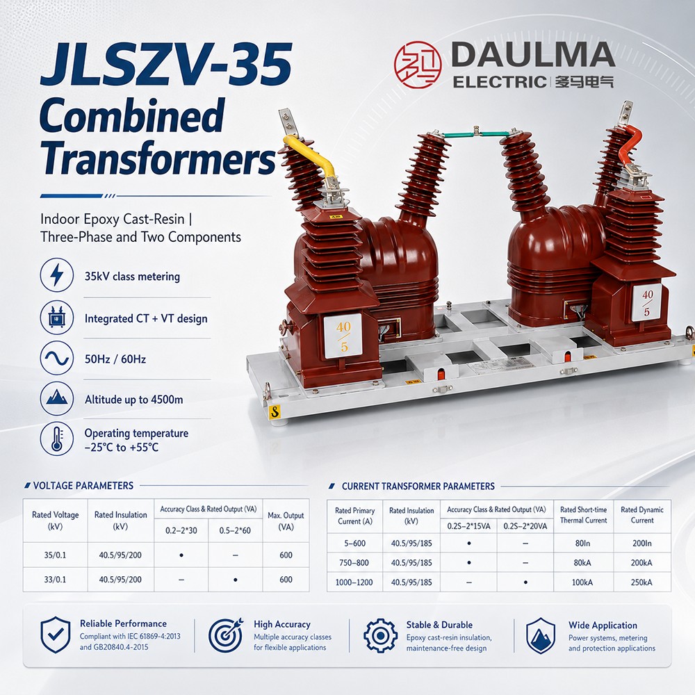 JLSZV-35 Produk Vertoning - Tegniese Spesifikasies