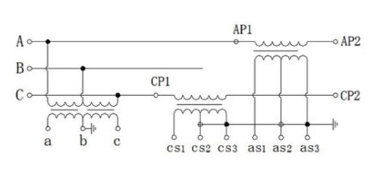 JLSZV-6/10W Bedradingsdiagram