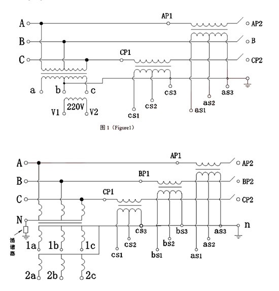 JLSZV(Y)9-6/10W Bedradingsdiagram