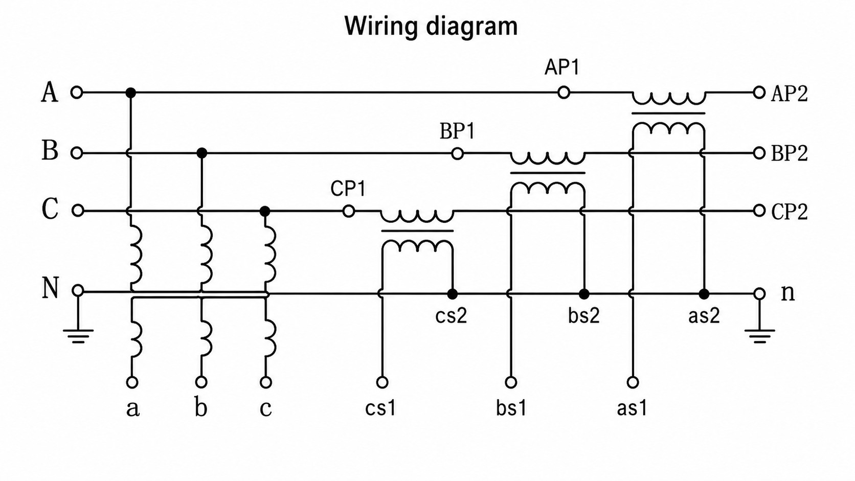 JLSZY8-10W/340 Bedradingsdiagram
