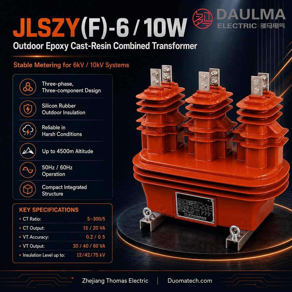 JLSZY(F)-6/10W Produk Vertoning - Stabiele Meting vir 6kV/10kV Stelsels