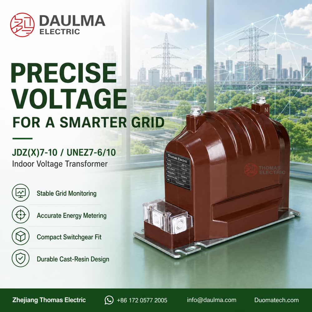 JDZ(X)7-10, UNEZ7-6/10 Indoor Epoxy Cast-Resin Voltage Transformer industrial product poster 03