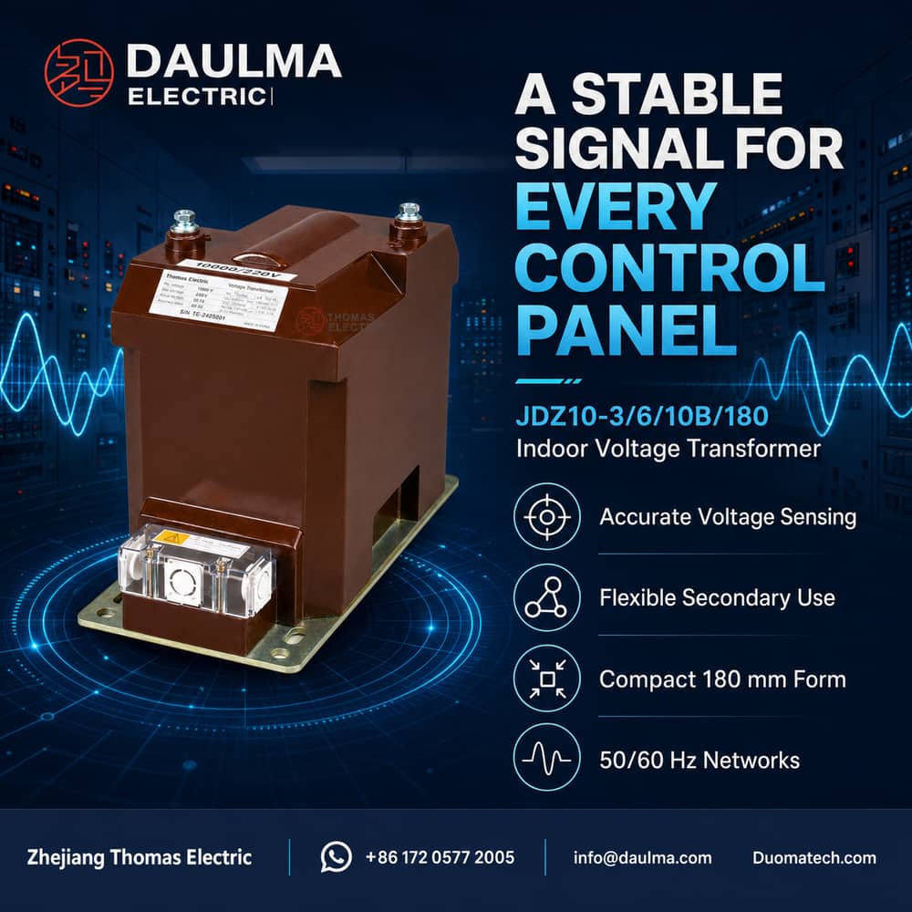 JDZ10-3/6/10B/180 Indoor Epoxy Cast-Resin Voltage Transformer Thomas Electric JDZ10-3/6/10B/180 Indoor Epoxy Cast-Resin Voltage Transformer industrial product poster 02