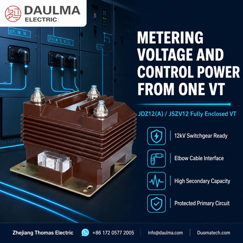 JDZ12(A) / JSZV12 Fused Fully Enclosed Voltage Transformer Thomas Electric JDZ12(A) / JSZV12 Fused Fully Enclosed Voltage Transformer post 02